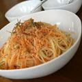 ju_10's cooksnap of when they made たらことにんじんのパスタ.