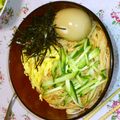 くくもりら's cooksnap of when they made ◆暑い夏に！韓国風ピリ辛ビビンそうめん◆.