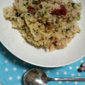 くるりんばぁちゃん's cooksnap of when they made 豚肉と大葉とチーズのやきめし.