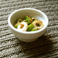 Ｍeg24's cooksnap of when they made おくらとちくわの胡麻和え.