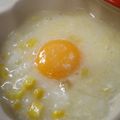 ぽりんちょん's cooksnap of when they made コーンのクリーミー中華粥.