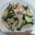 miyasawa's cooksnap of when they made タコキュウリ☆速攻中華炒め.