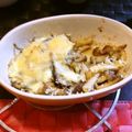 mahalohaha's cooksnap of when they made なすとしめじのピリ辛チーズパン粉焼き.
