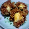 aki4u's cooksnap of when they made 豚コマ活用！マヨチーズカツ♪.