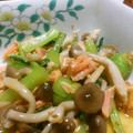 マロン*マロン's cooksnap of when they made 焼塩鮭と小松菜の和え物.