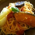 marilin36's cooksnap of when they made 彩り焼き野菜の生しょうゆパスタ.
