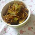 ぽちお823's cooksnap of when they made ゴーヤのカレーきんぴら.
