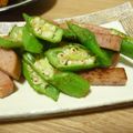 kaiko子's cooksnap of when they made スピード料理◇オクラの炒め物.