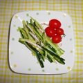 ききょうのご飯's cooksnap of when they made きゅうりとハムのサラダ.