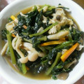 suay's cooksnap of when they made 簡単☆めんつゆで小松菜しめじ和え☆彡.