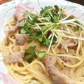 ＲＫまま's cooksnap of when they made 豚肉のバター醤油パスタ.