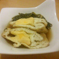 虹色空's cooksnap of when they made 母親の味♪巾着卵と小松菜の煮物.
