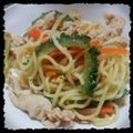 70pan's cooksnap of when they made ゴーヤ焼きそばちゃんぷる〜.