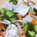 ぴっくいっく's cooksnap of when they made 簡単サッパリ！トマトの酢の物風サラダ.
