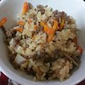 苺ｼﾞｬﾑあんぱん's cooksnap of when they made ☆余った牛挽肉で炊込みご飯☆.