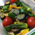 Aika0423's cooksnap of when they made ■夏野菜の焼きびたし■柚子胡椒味■.