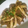 marumaro12's cooksnap of when they made 長芋エリンギ牛肉のオイスターソース炒め.