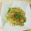 かずあや's cooksnap of when they made 簡単　材料４つ！！醤油バター焼きうどん.
