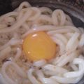ぷちゃごん's cooksnap of when they made 岩海苔とろろ～釜玉うどん*柚子胡椒風味*.
