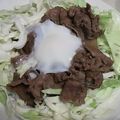 生まれたての子ゾウ's cooksnap of when they made 温玉のせしょうが焼き丼。.