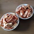 ｻﾝﾃﾞｨﾅ's cooksnap of when they made パンの耳で甘いおやつラスク♬.