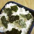 3姉妹ちゃんママ's cooksnap of when they made 子供の弁当に♬海苔ちぎりご飯☺.