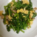 ぽぴぽぴ's cooksnap of when they made ほうれん草と卵のバター炒め♪.