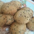 KINAKO18's cooksnap of when they made マーガリンクッキー　ごま.