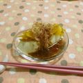 赤い電話's cooksnap of when they made 本日の冷や奴〜ネコたく〜.