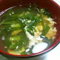 あんのひなめ's cooksnap of when they made ニラと卵のおすまし汁.