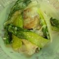 ミョウマン's cooksnap of when they made ◆チンゲン菜とチキンのクリーム煮◆.