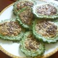 rufum's cooksnap of when they made ゴーヤのエビ詰め焼き.