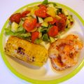 ブランディ's cooksnap of when they made 海老・帆立とアボガドの和え物～レモン風味.