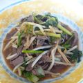 canadawhistler's cooksnap of when they made 梅風味★牛カタロースと菜の花の味噌炒め.