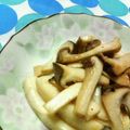 キョク's cooksnap of when they made イカとしめじのバター醤油炒め(゜ー゜☆.