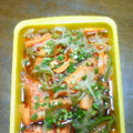 みみりん♪♪'s cooksnap of when they made 塩麹で生鮭と新玉の南蛮漬け.