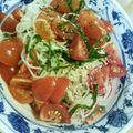 ガッちやん's cooksnap of when they made トマトと大葉の冷製カッペリーニ風そうめん.