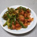 どるーわ's cooksnap of when they made ピーマンとウインナー.