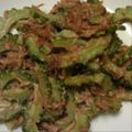 しろくま23's cooksnap of when they made ゴーヤーとコンビーフのペッパーマヨ.