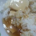 ことぴぃ's cooksnap of when they made やさしい味♪豆腐の和風丼.