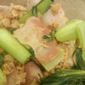 みぃ☆しあわせママ's cooksnap of when they made 青梗菜とベーコンとシーチキンの炒め物.