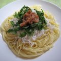 さとみりん's cooksnap of when they made しらすおろしすっぱスパ.