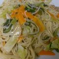 まちゃ1234's cooksnap of when they made 材料は何でも☆オイマヨで炒めそーめん☆.