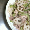 ゆずるてぃ's cooksnap of when they made ☆ゴーヤと蓮根のオイスターソース炒め☆.