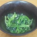 pinkあゆみん's cooksnap of when they made ほうれん草の塩麹胡麻和え.