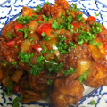 reiko1209's cooksnap of when they made カリフラワーのインド式中華風炒め.