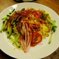 mizutoto's cooksnap of when they made 赤い冷やし中華♬.