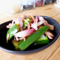 母ちゃん☆'s cooksnap of when they made 自家製の梅酢で簡単しば漬け.