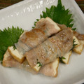 chieko333's cooksnap of when they made 厚揚げの豚肉巻き巻き　青しそソース.