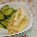 くくもりら's cooksnap of when they made ☆簡単☆きゅうりの漬物.